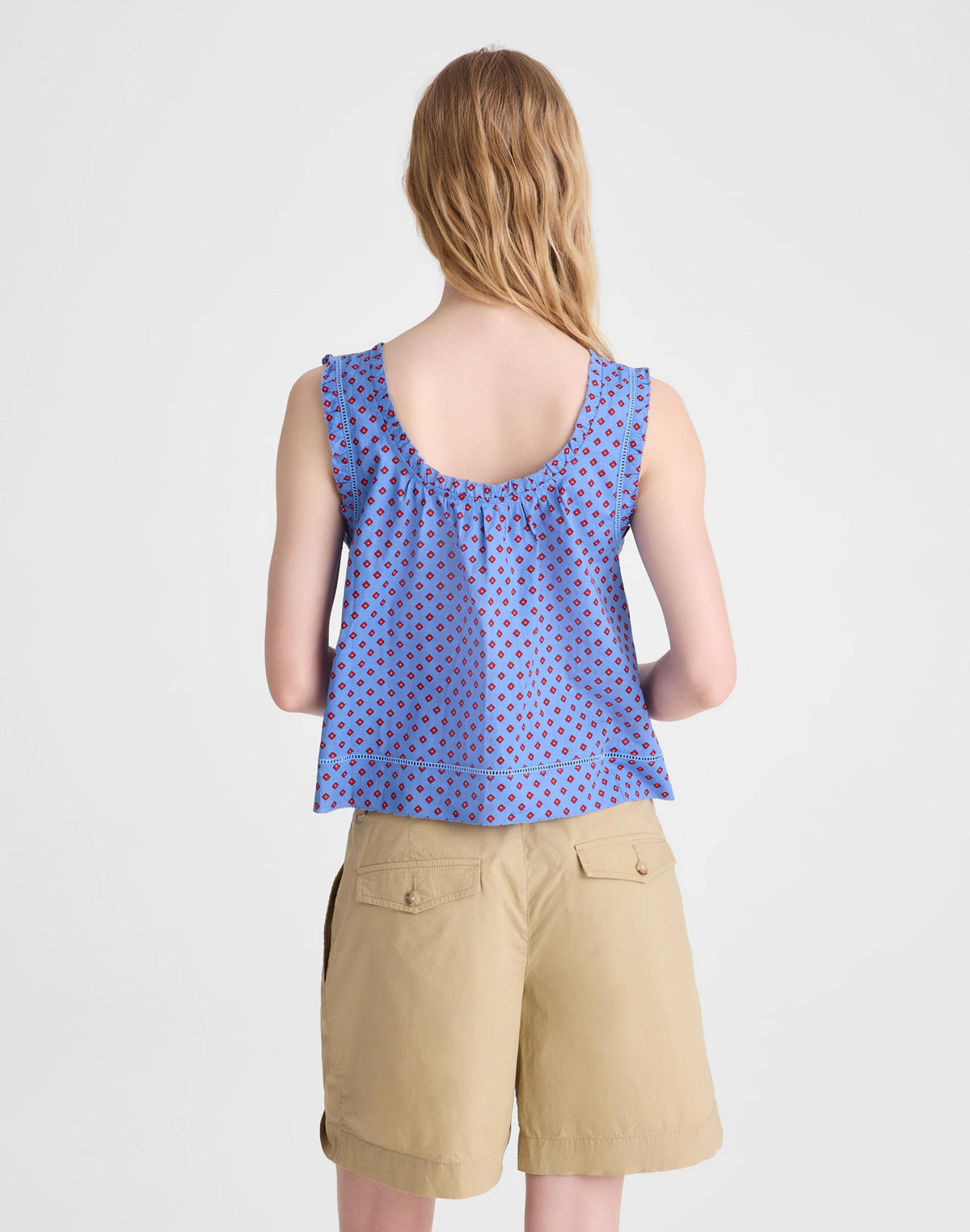 The Leah Top Calm Blue | Madewell