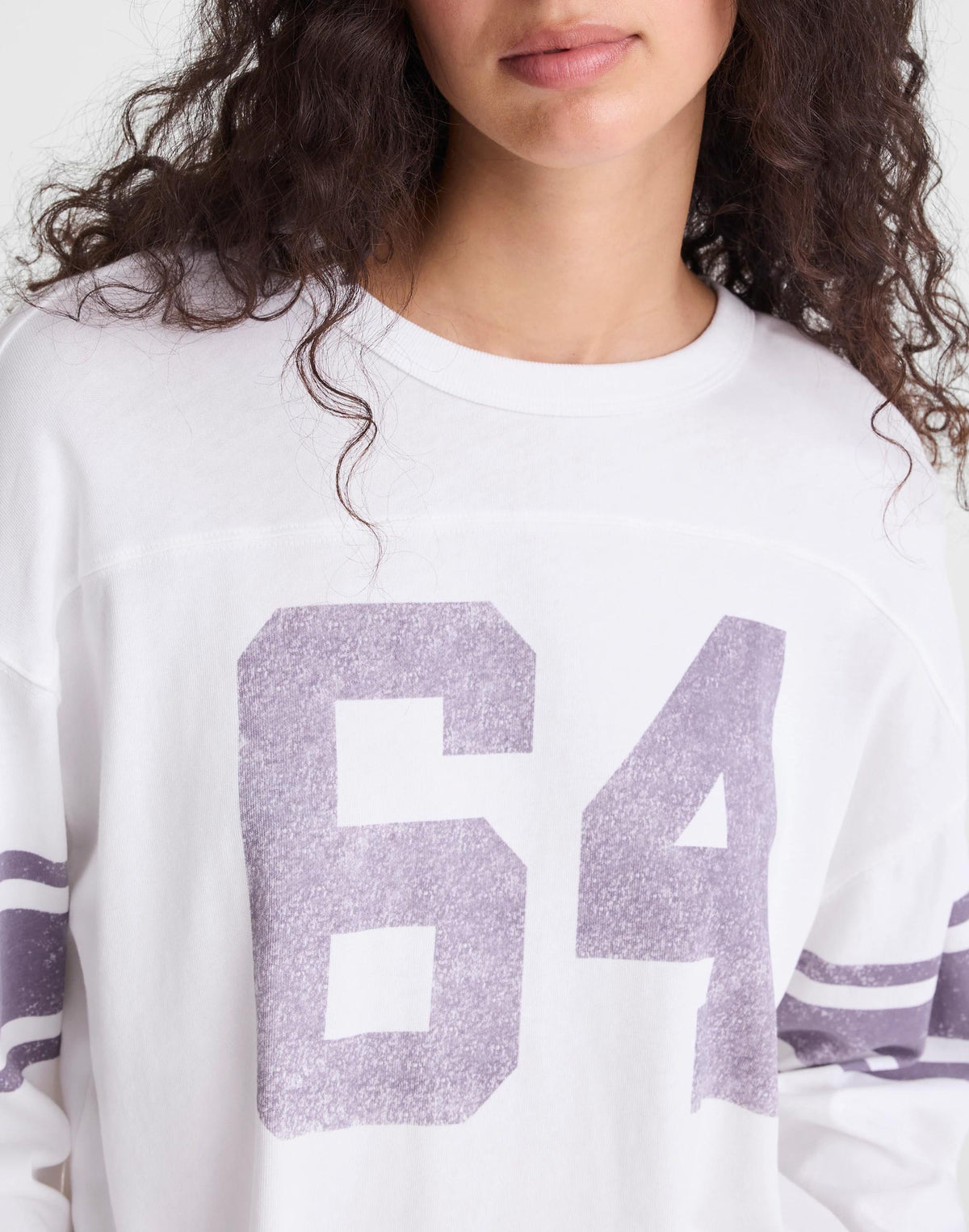 The Relaxed Crewneck Tee Sixty Four Graphic | Madewell