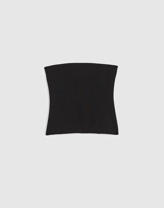 Knit Tube Top Jet Black | Madewell