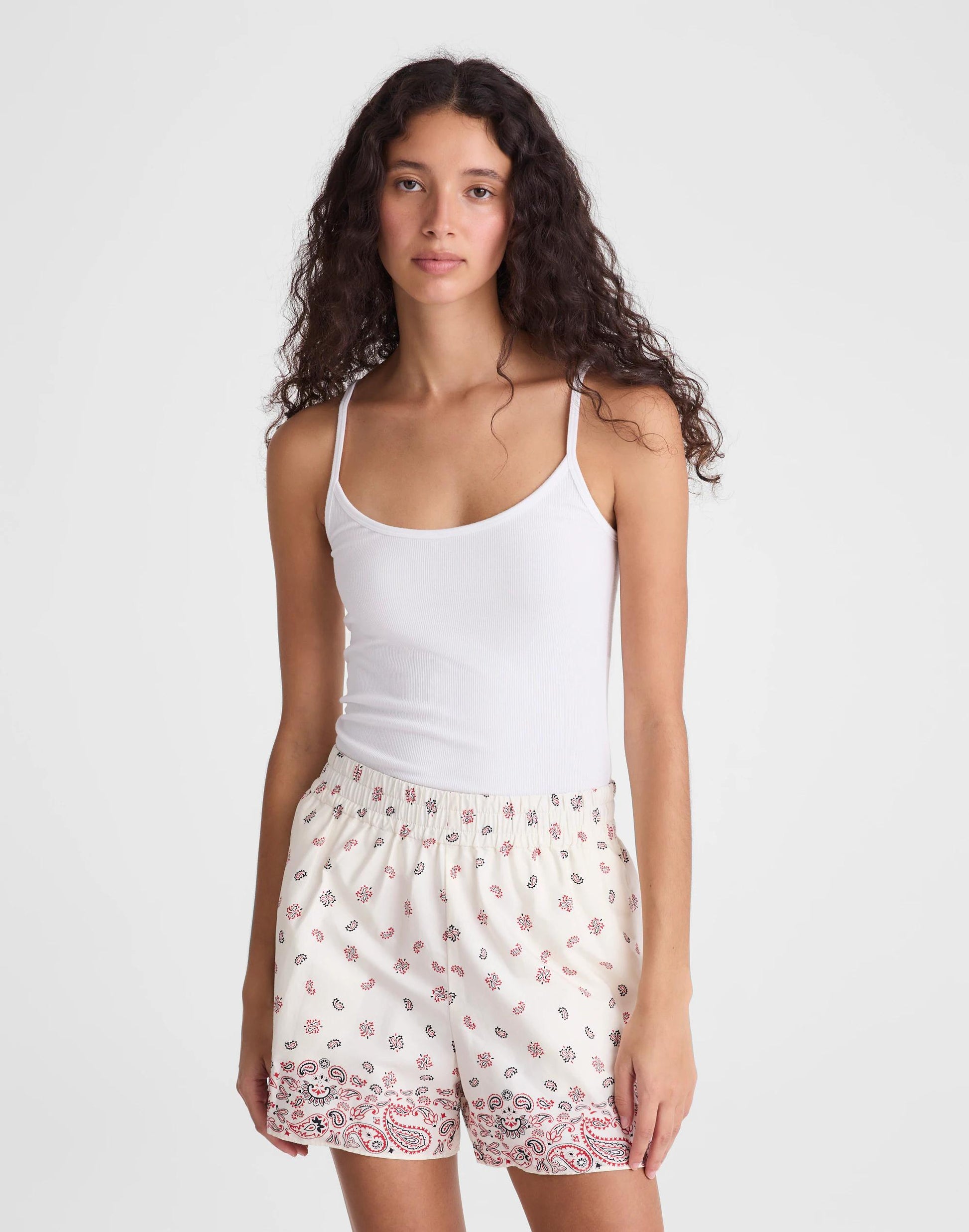 Pull-On Shorts Vintage Ivory | Madewell