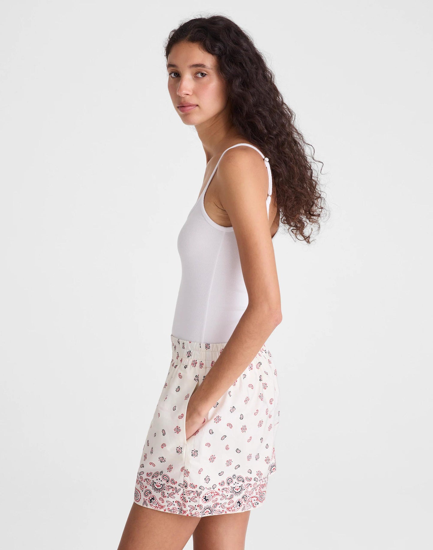 Pull-On Shorts Vintage Ivory | Madewell