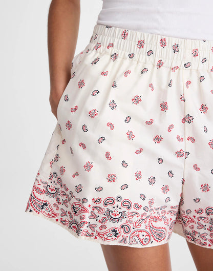 Pull-On Shorts Vintage Ivory | Madewell