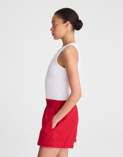 Pull-On Shorts Red Currant | Madewell