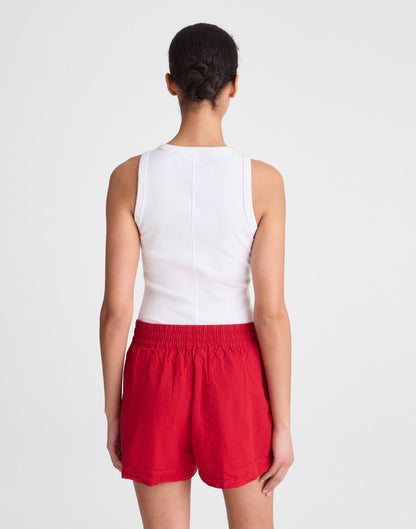 Pull-On Shorts Red Currant | Madewell