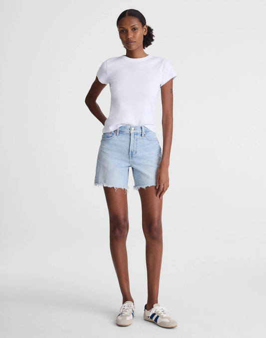 The Perfect Vintage Mid-Length Jean Short Foster Wash | Madewell