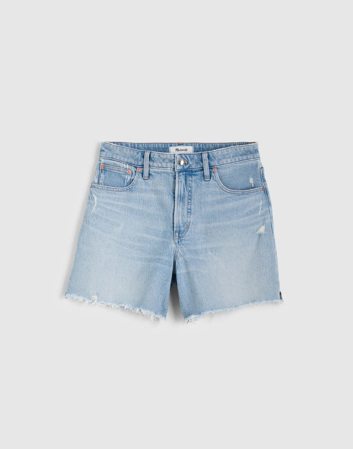 The Curvy Perfect Vintage Mid-Length Jean Short Foster Wash | Madewell