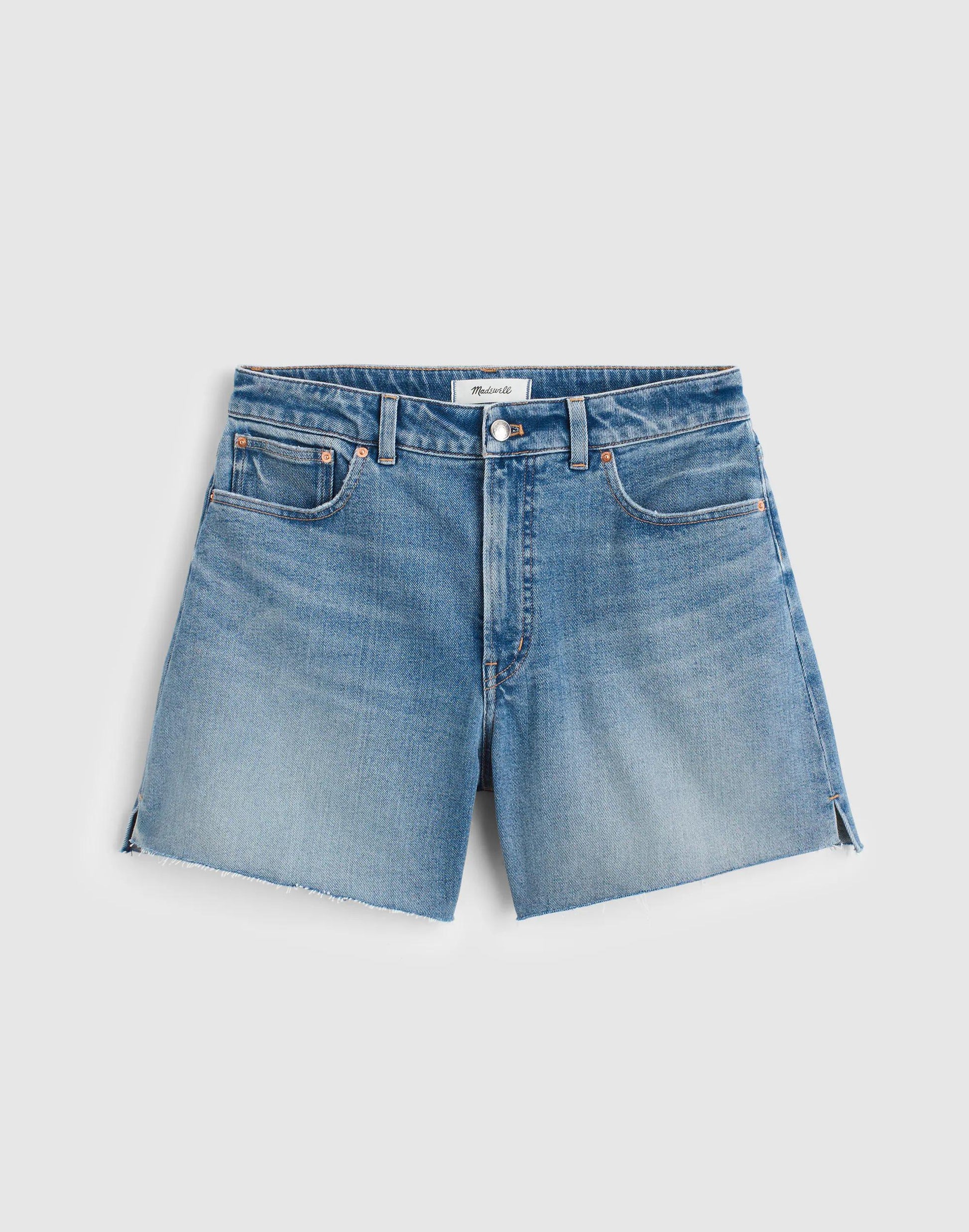 The Curvy Perfect Vintage Mid-Length Jean Short Midvale Wash | Madewell