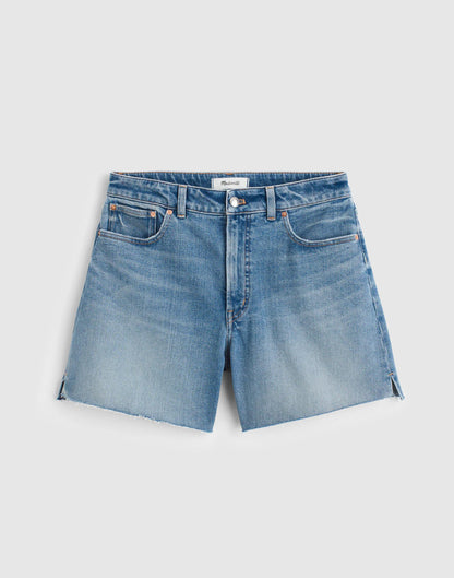 The Curvy Perfect Vintage Mid-Length Jean Short Midvale Wash | Madewell