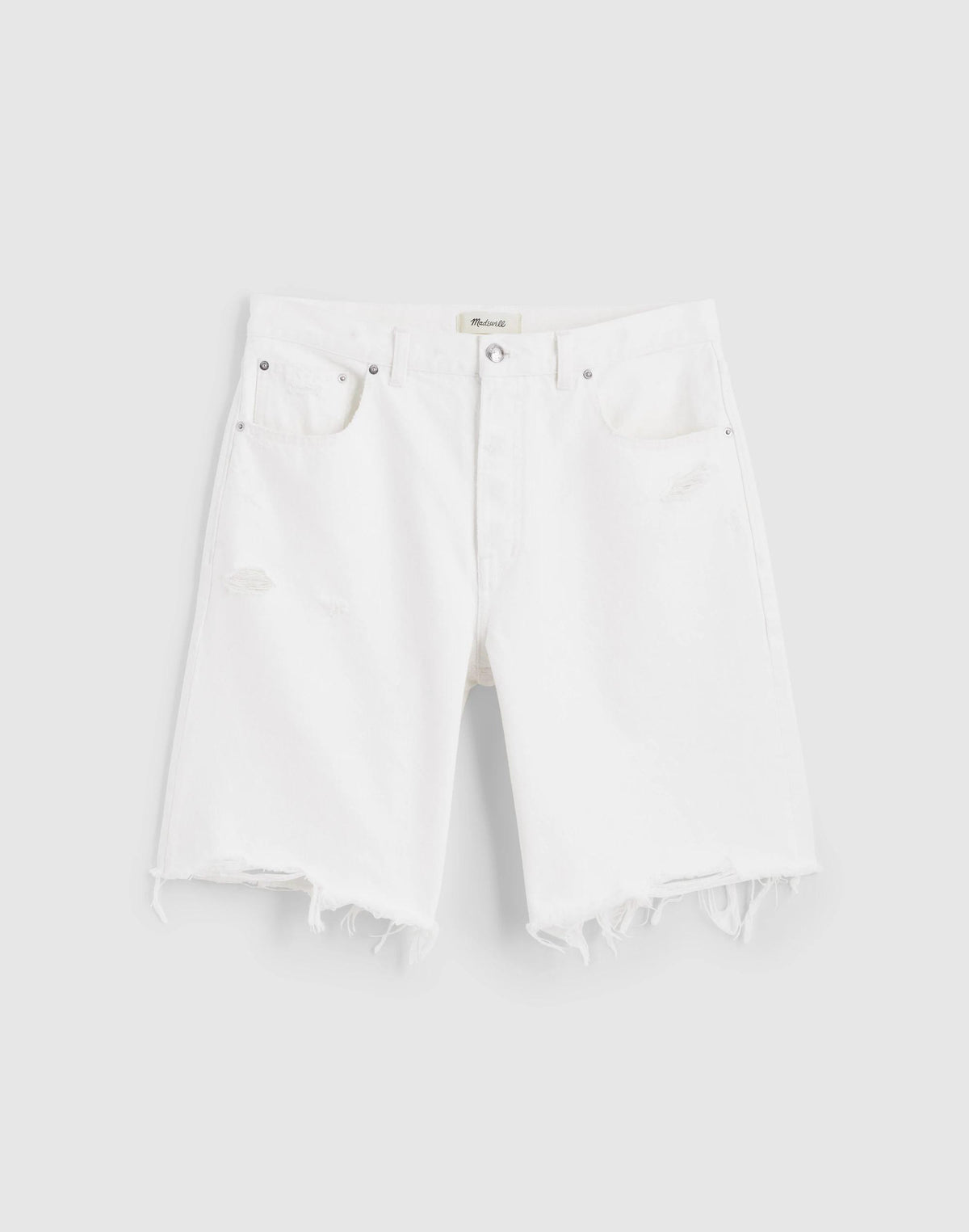 The Essex Long Baggy Short Tile White | Madewell