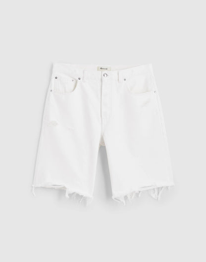 The Essex Long Baggy Short Tile White | Madewell