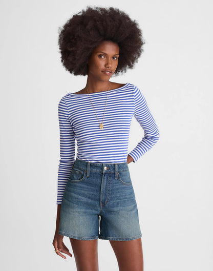The Perfect Vintage Mid-Length Jean Short Irmo Wash | Madewell