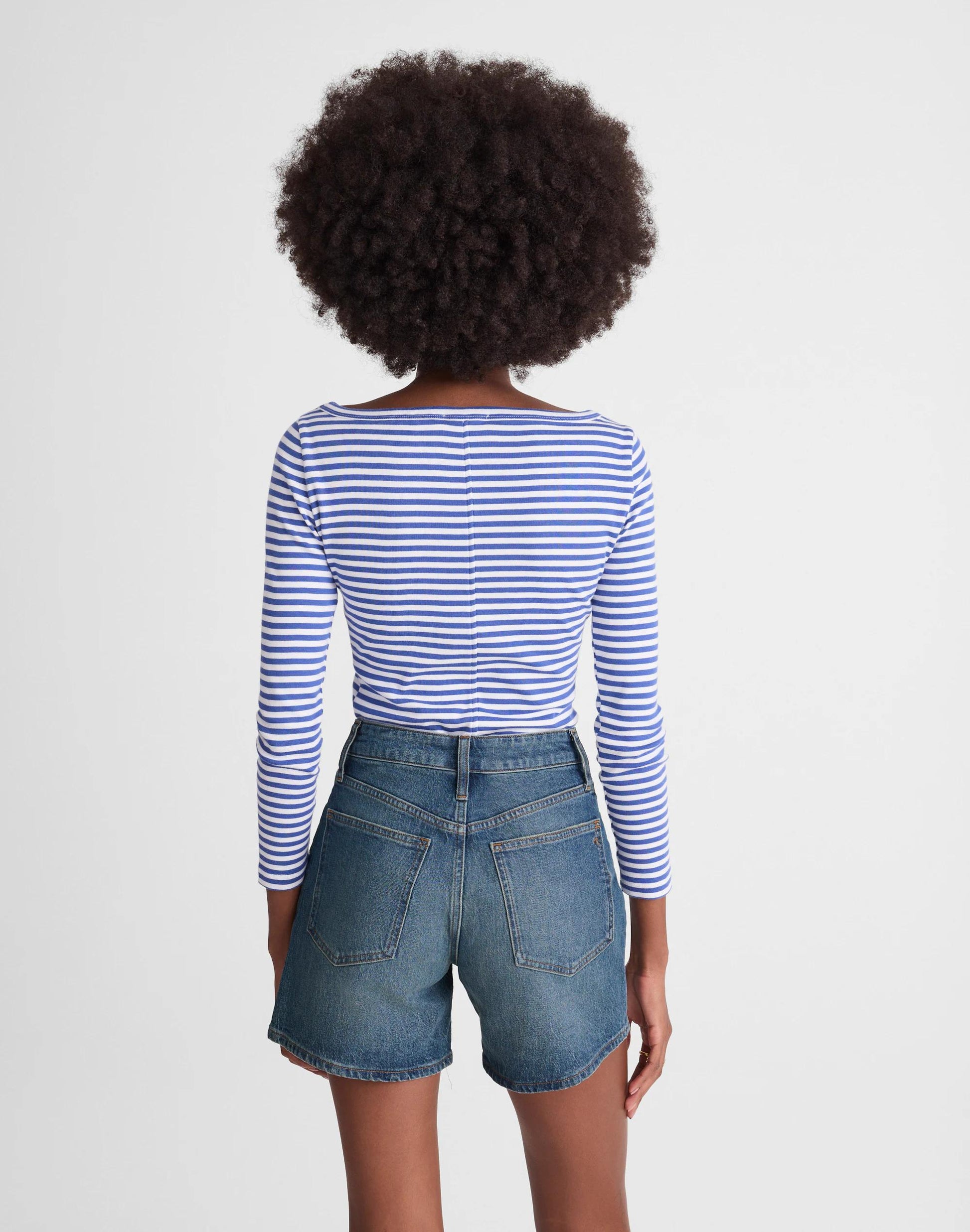The Perfect Vintage Mid-Length Jean Short Irmo Wash | Madewell