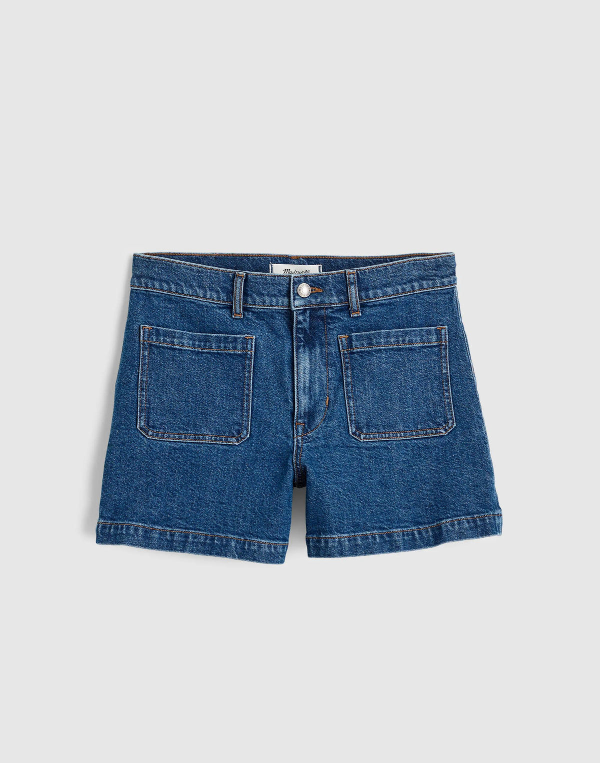 The Emmy Denim Short Marina Blue | Madewell
