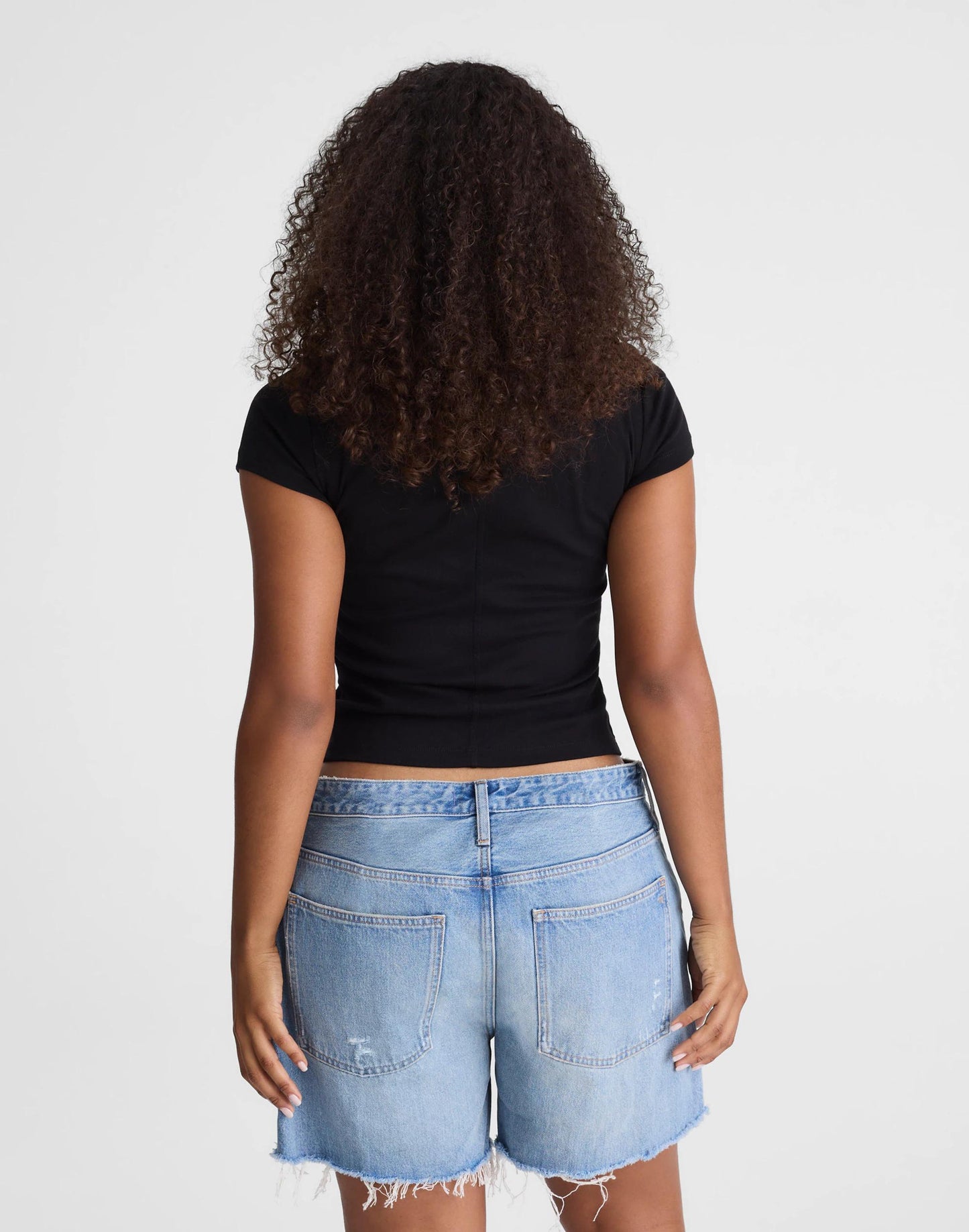 The Curvy Essex Short Faded Horizon Wash | Madewell