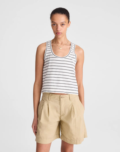 The Everyday Trouser Short in Poplin Fennel Seed | Madewell