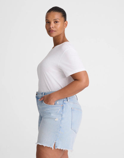 The Plus Perfect Vintage Mid-Length Short Foster Wash | Madewell