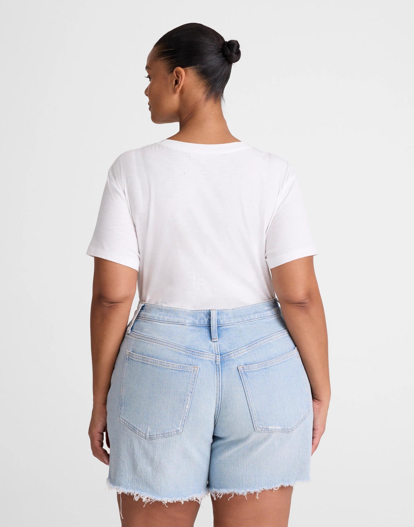 The Plus Perfect Vintage Mid-Length Short Foster Wash | Madewell