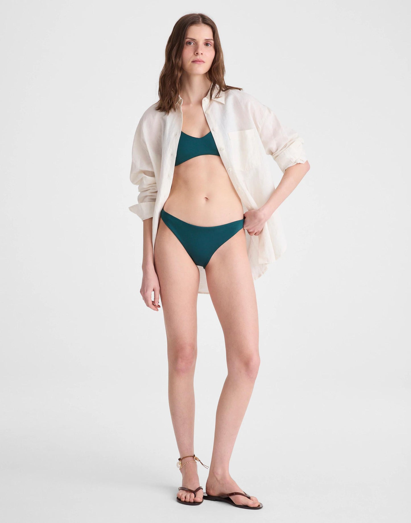 Left On Friday Wear To Bikini Bottom Deep End | Madewell