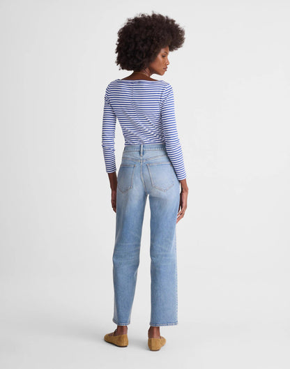 The Petite Perfect Vintage Wide-Leg Crop Jean Raebrook Wash | Madewell