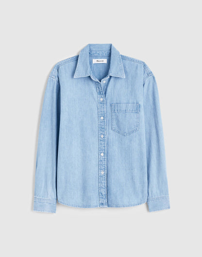 The Denim Easy Shirt in Laguna Wash Maui Wash | Madewell
