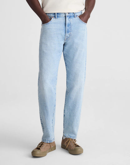 Relaxed Taper Jeans in Summerweight Denim Irwin Wash | Madewell