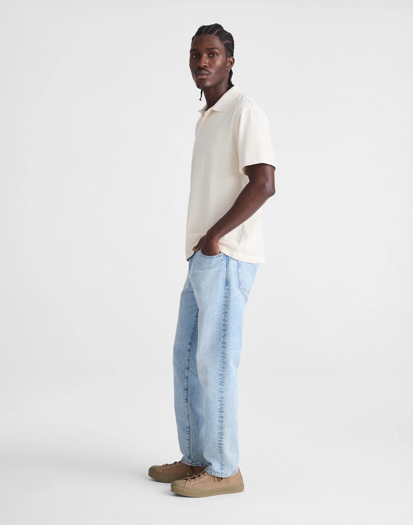 Relaxed Taper Jeans in Summerweight Denim Irwin Wash | Madewell