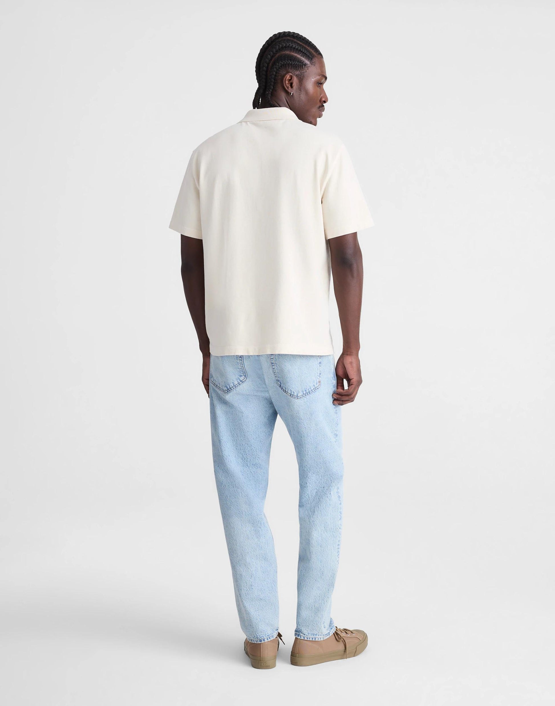 Relaxed Taper Jeans in Summerweight Denim Irwin Wash | Madewell