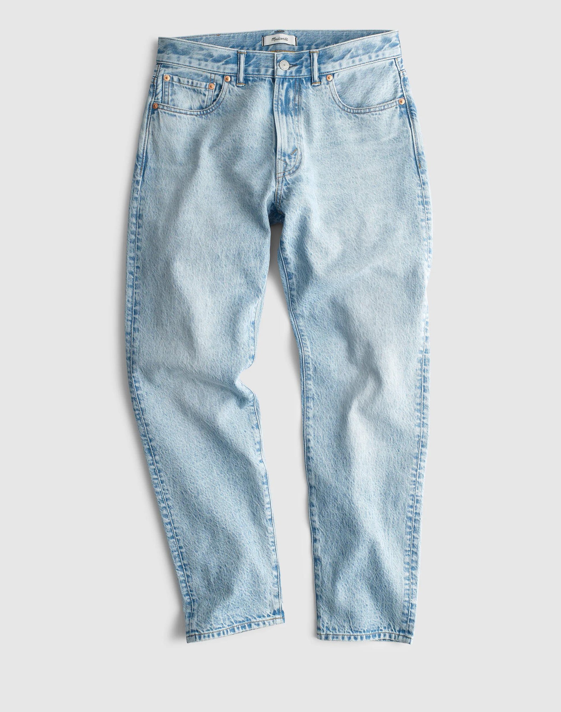 Relaxed Taper Jeans in Summerweight Denim Irwin Wash | Madewell