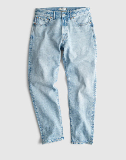 Relaxed Taper Jeans in Summerweight Denim Irwin Wash | Madewell