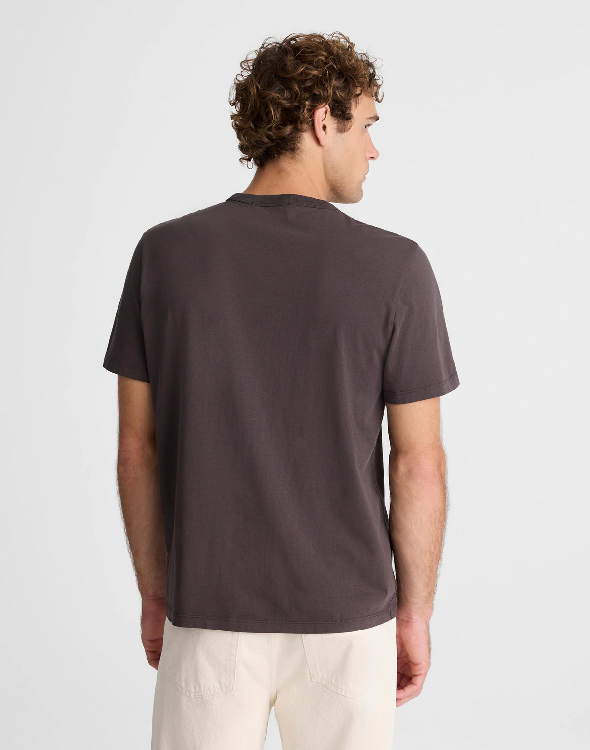 Allday Pocket Tee Black Coal | Madewell