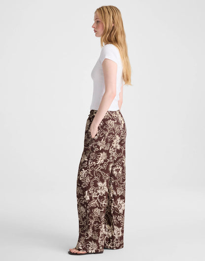 Pull-On Pants Dark Brown | Madewell