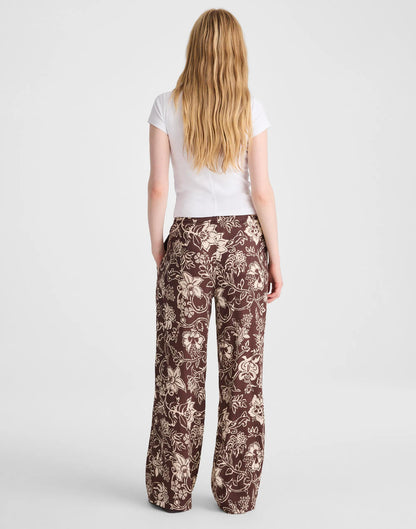 Pull-On Pants Dark Brown | Madewell
