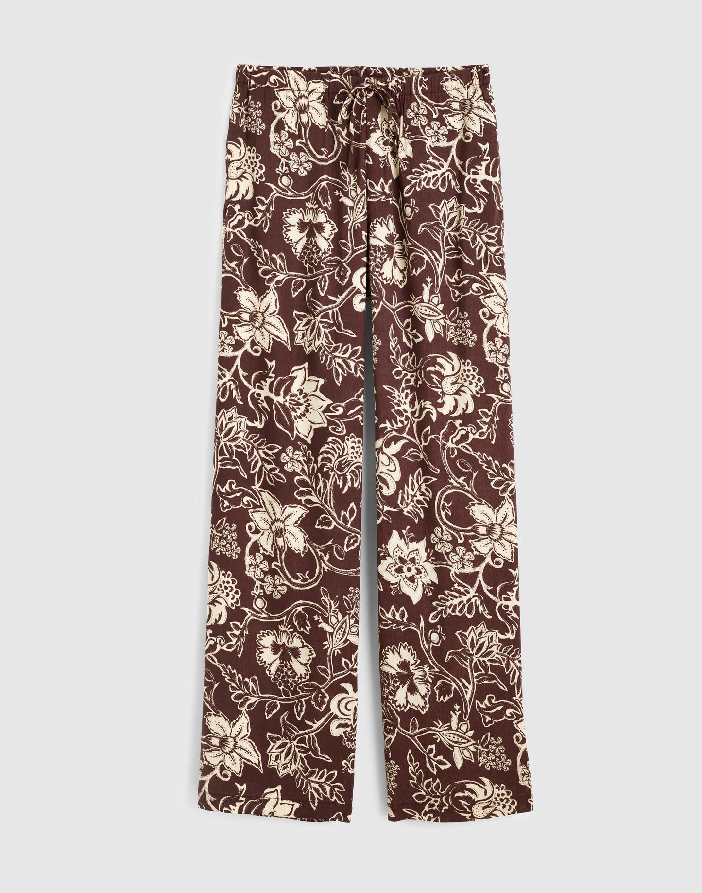 Pull-On Pants Dark Brown | Madewell