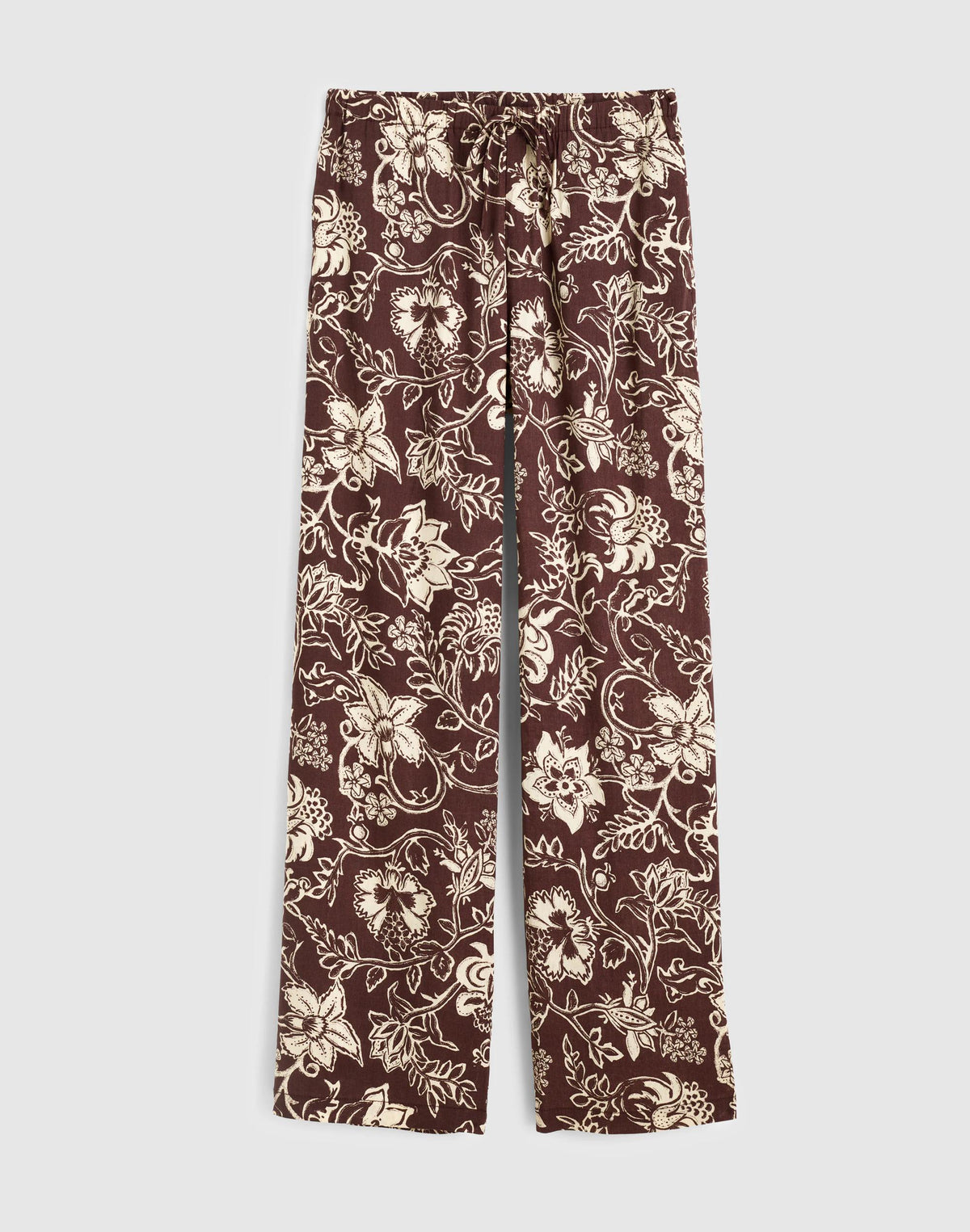 Pull-On Pants Dark Brown | Madewell