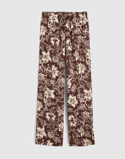 Pull-On Pants Dark Brown | Madewell