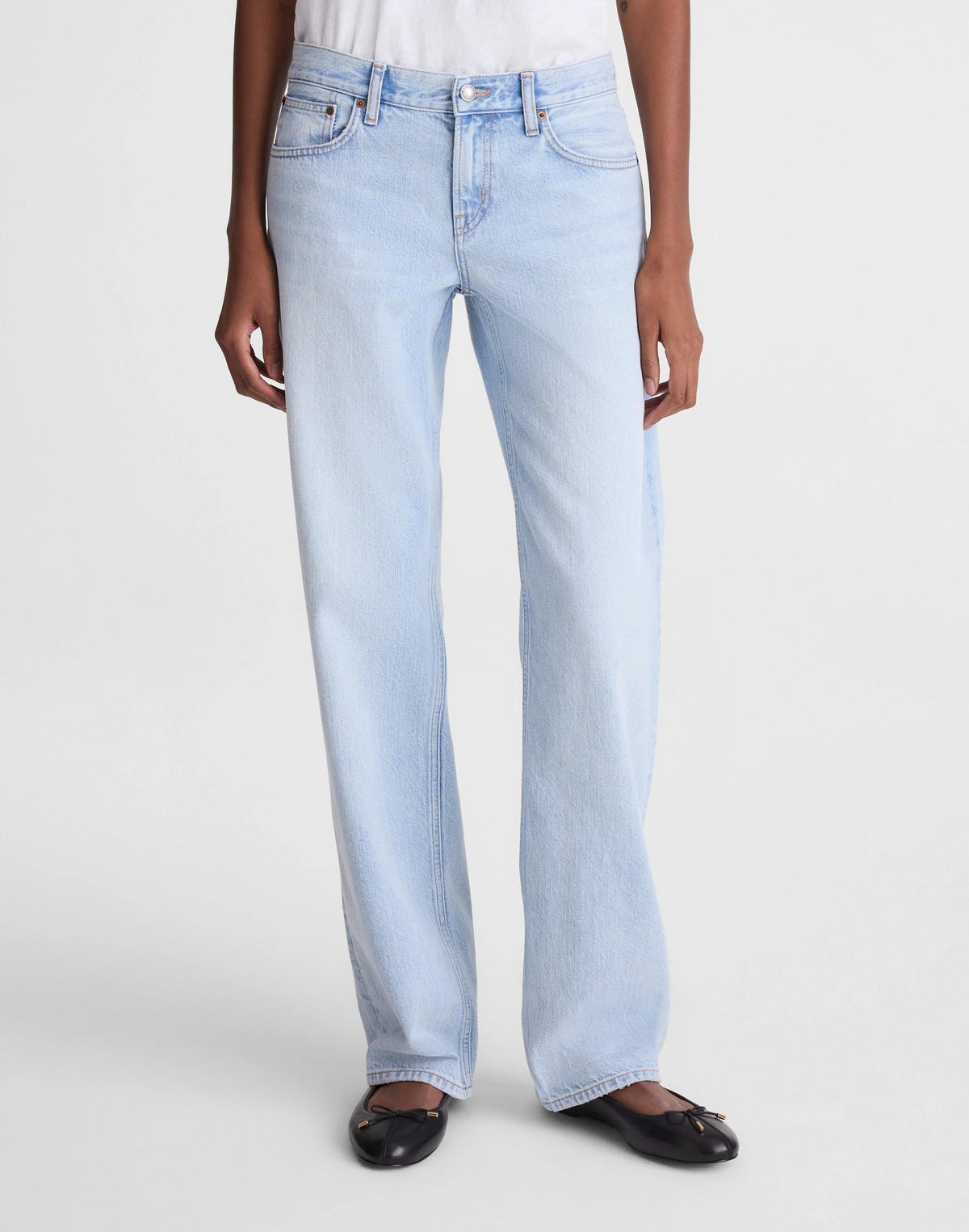 The Low-Rise Loose Jean Foster Wash | Madewell
