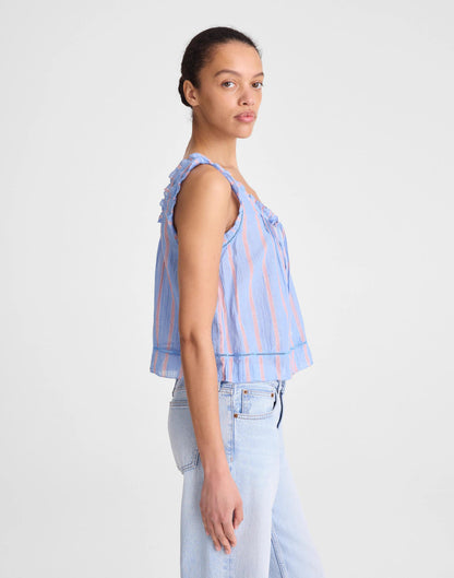 The Leah Top Calm Blue | Madewell