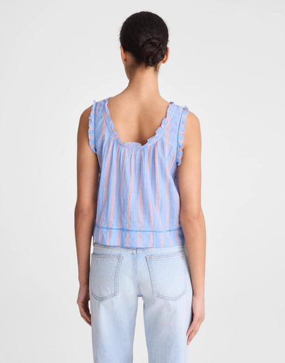 The Leah Top Calm Blue | Madewell