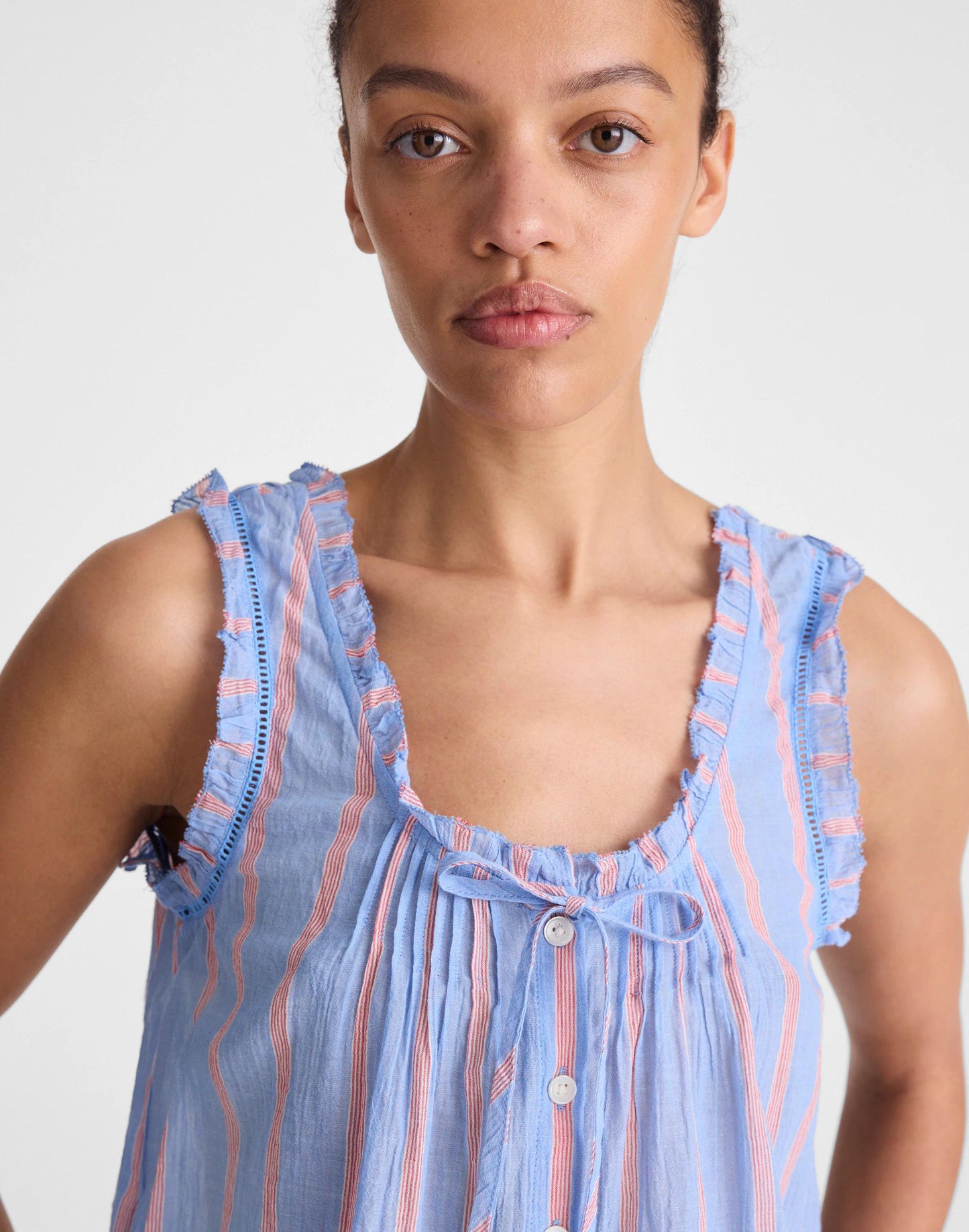 The Leah Top Calm Blue | Madewell