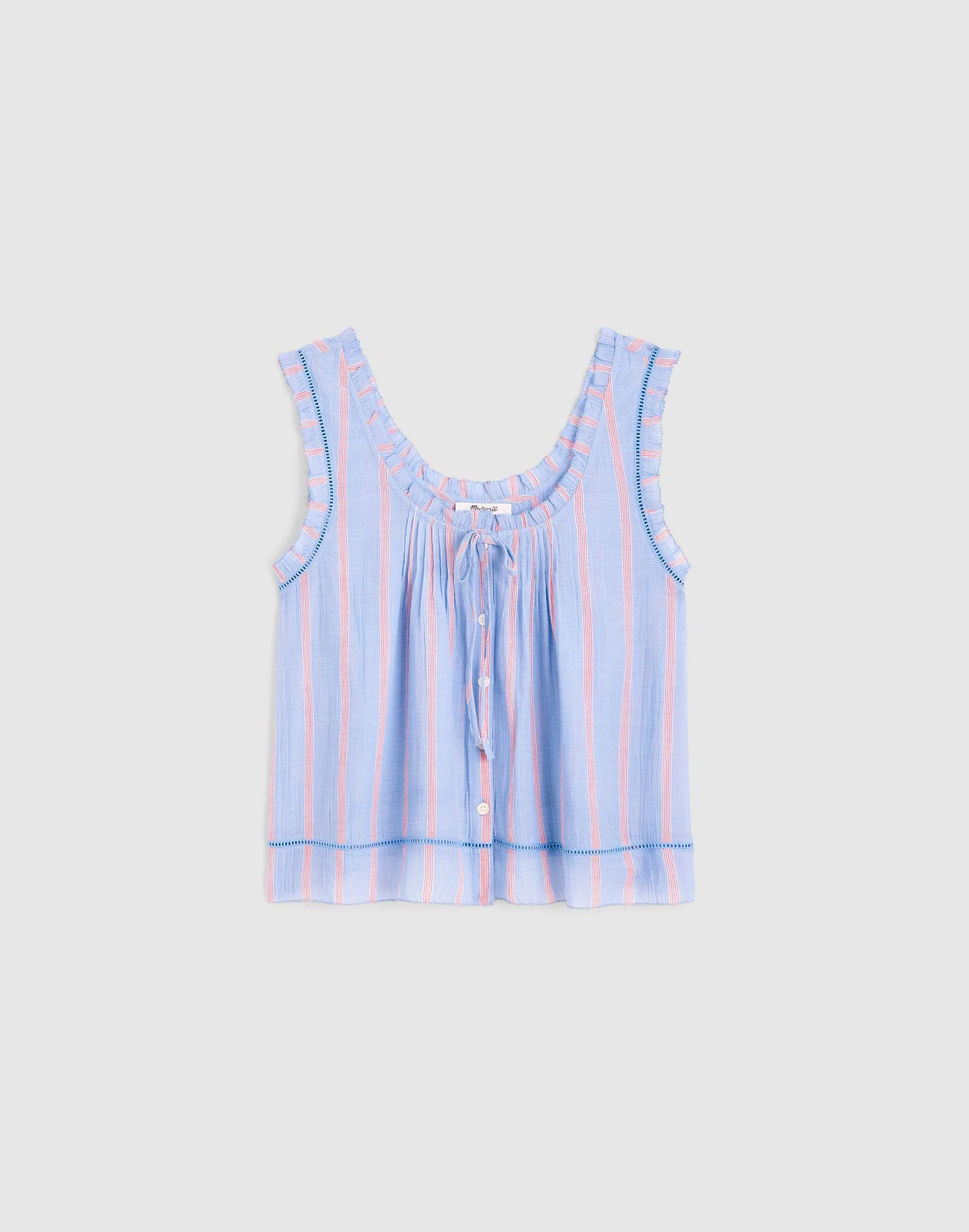 The Leah Top Calm Blue | Madewell