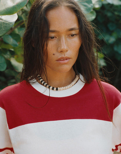 Semiprecious Coral Beaded Choker Necklace Antique Gold | Madewell