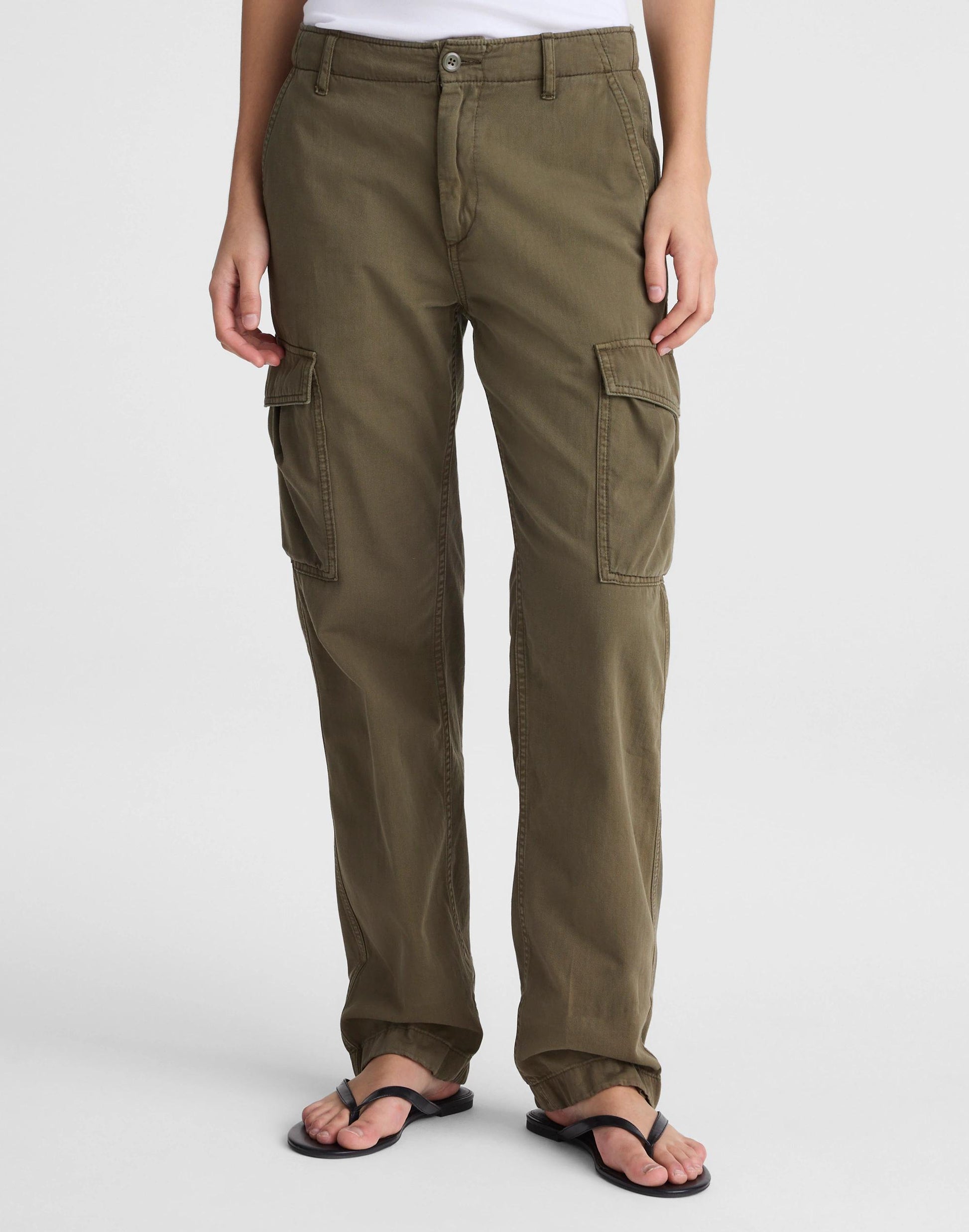 Relaxed Cargo Pants Faded Ivy | Madewell