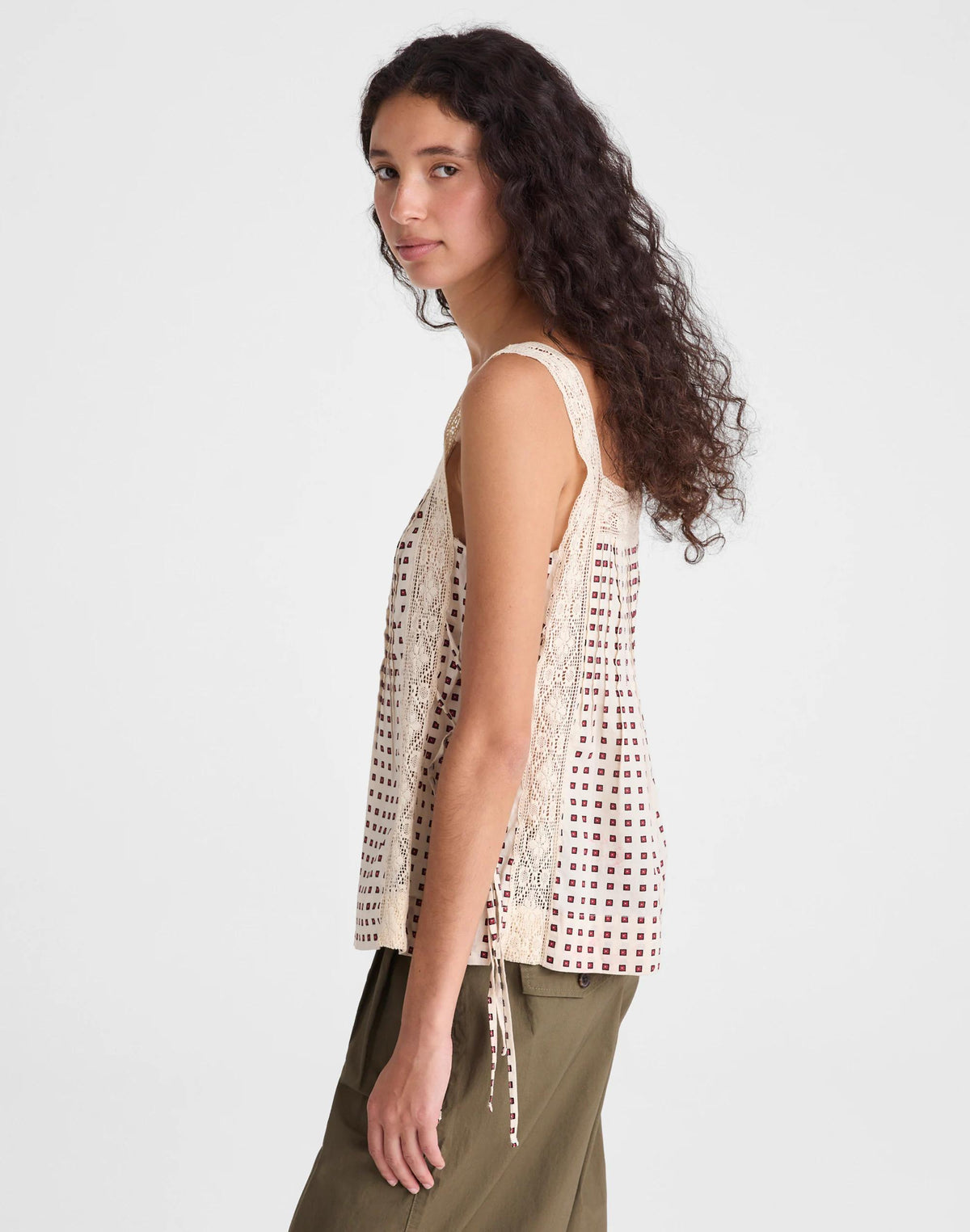 The Sophie Top Vintage Ivory | Madewell