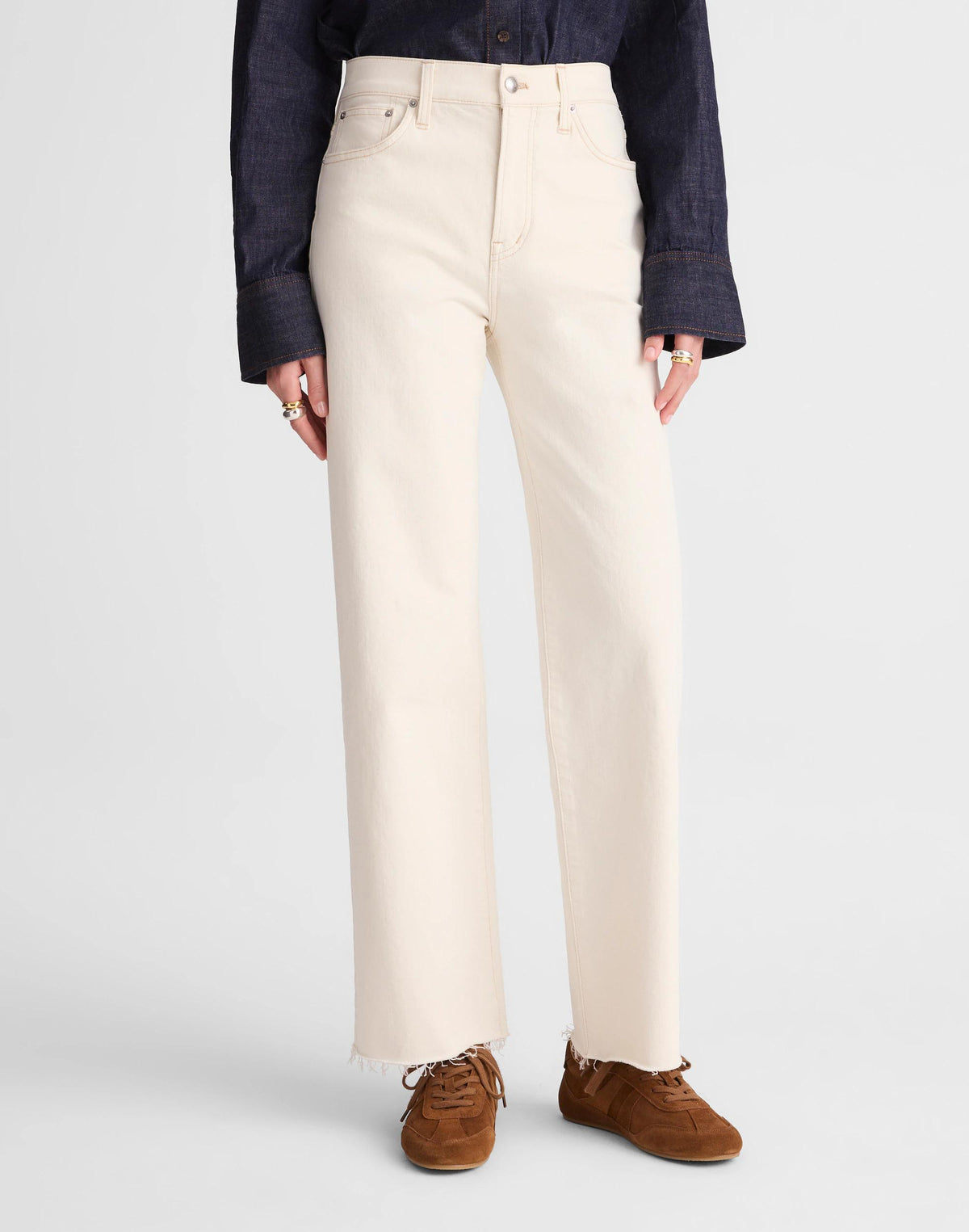 The Perfect Vintage Wide-Leg Crop Jean Vintage Canvas | Madewell