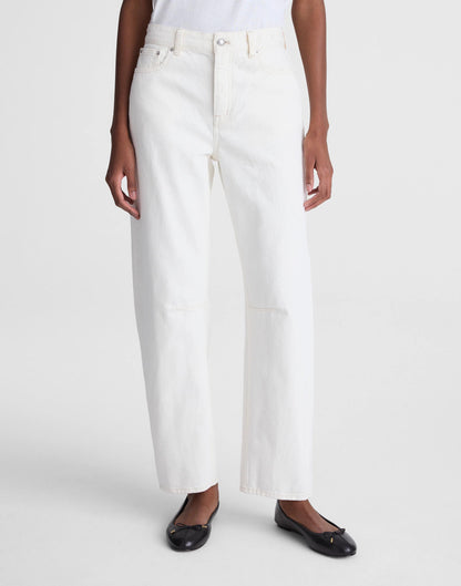 The Darted Barrel-Leg Jean Vintage Canvas | Madewell