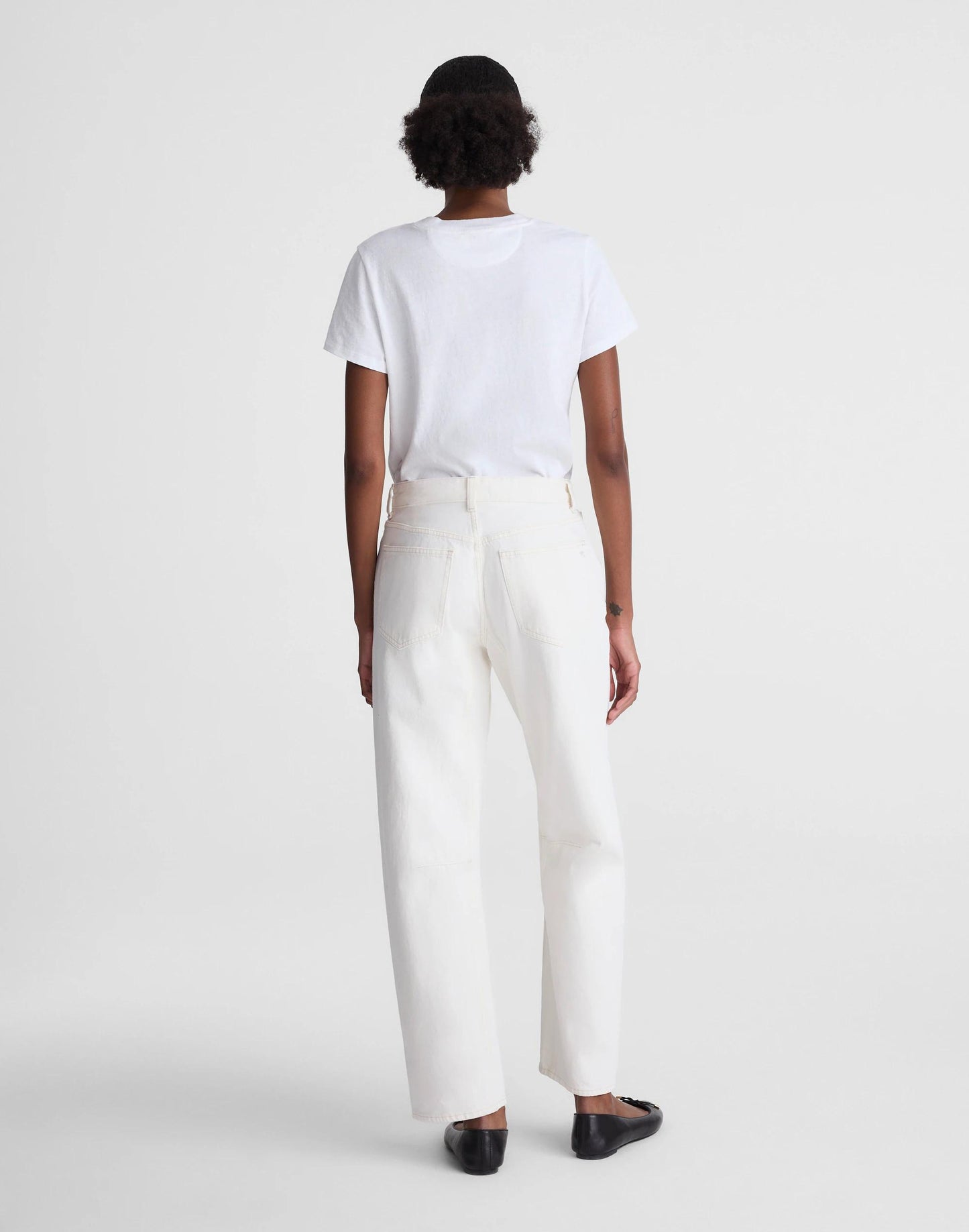 The Darted Barrel-Leg Jean Vintage Canvas | Madewell