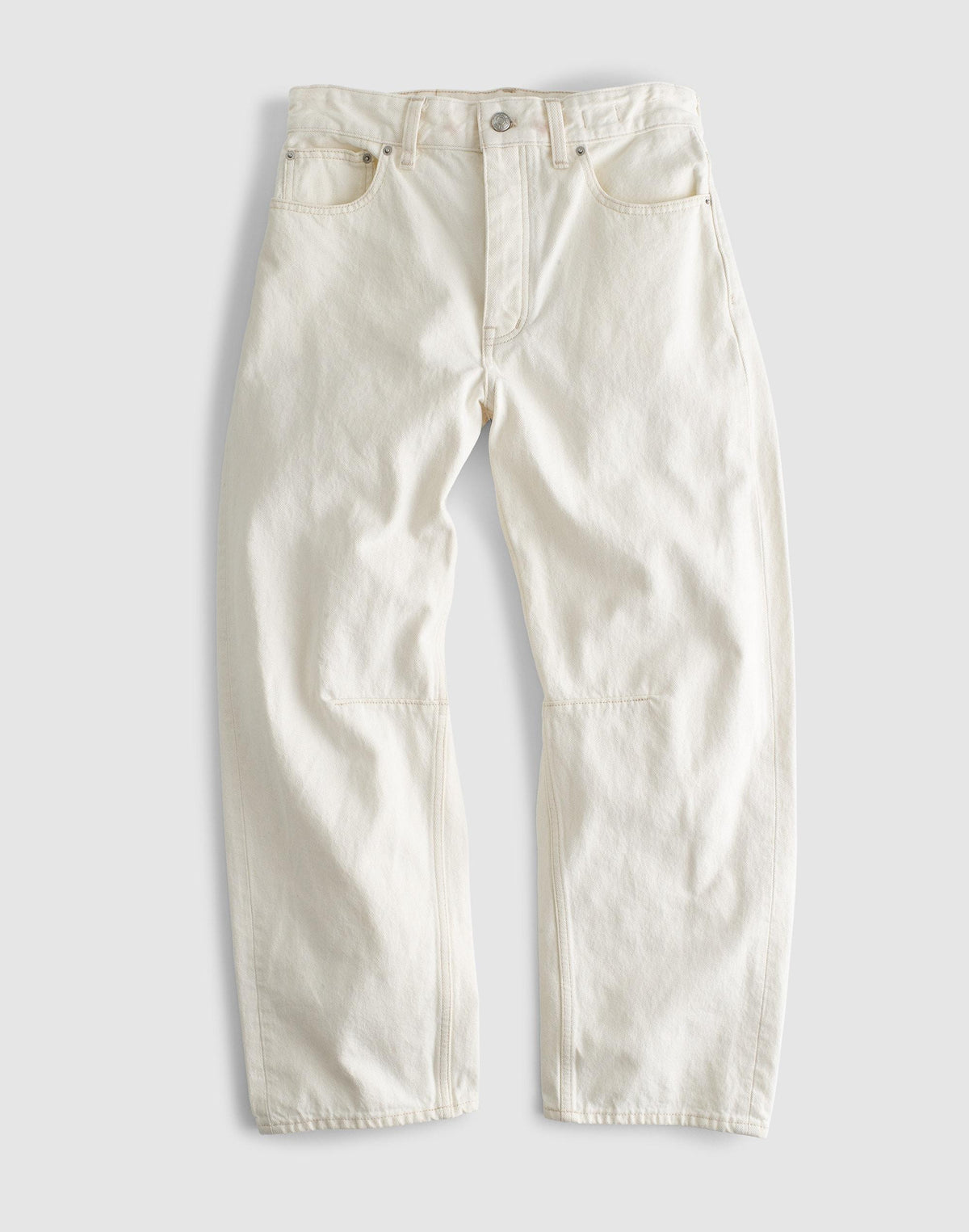 The Darted Barrel-Leg Jean Vintage Canvas | Madewell