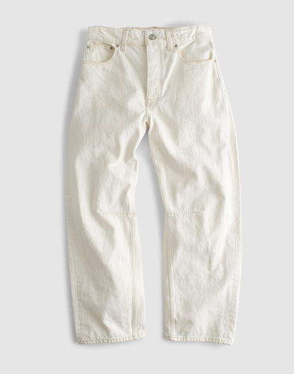 The Darted Barrel-Leg Jean Vintage Canvas | Madewell