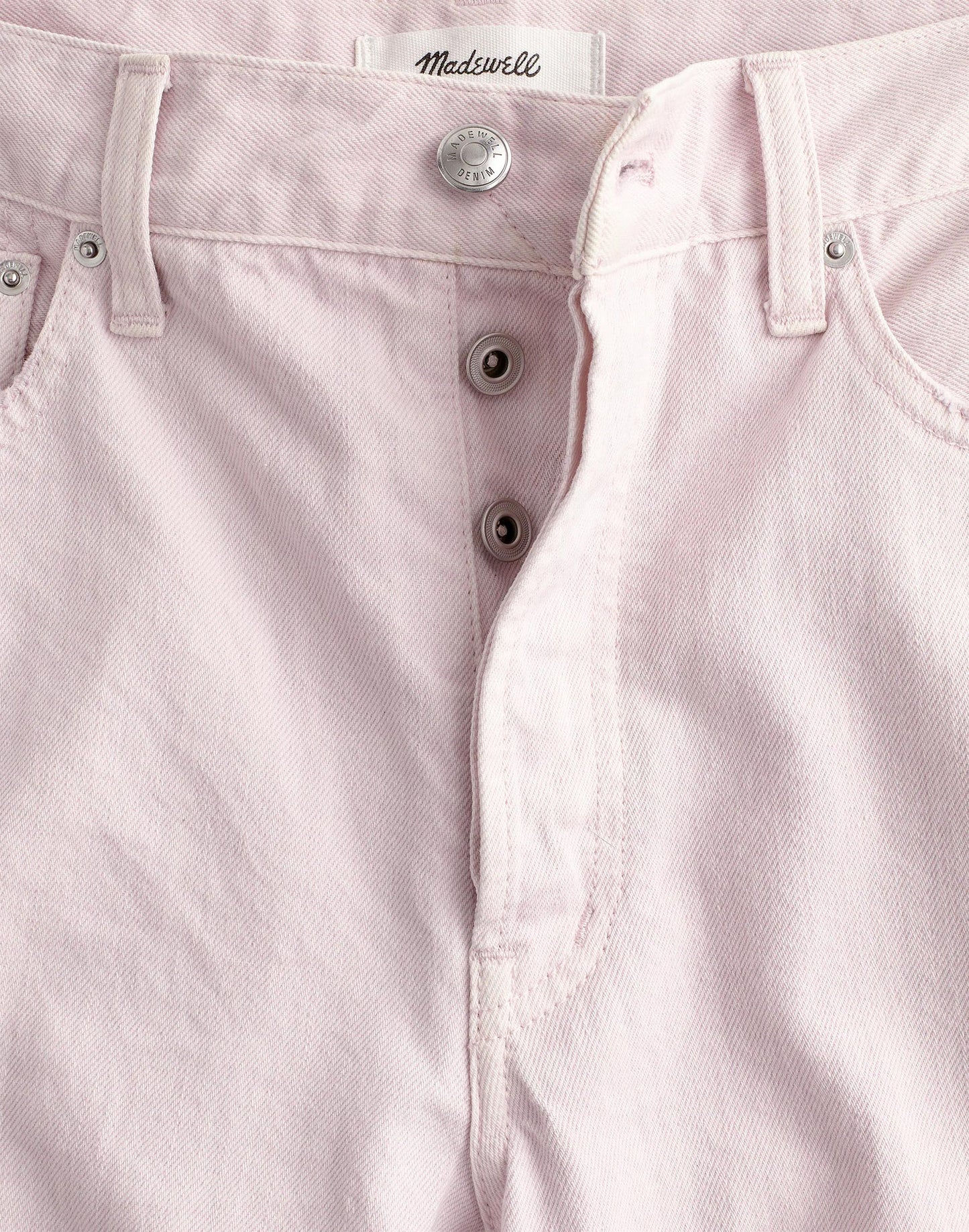 Low-Slung Baggy Crop Jean Marble Lilac | Madewell