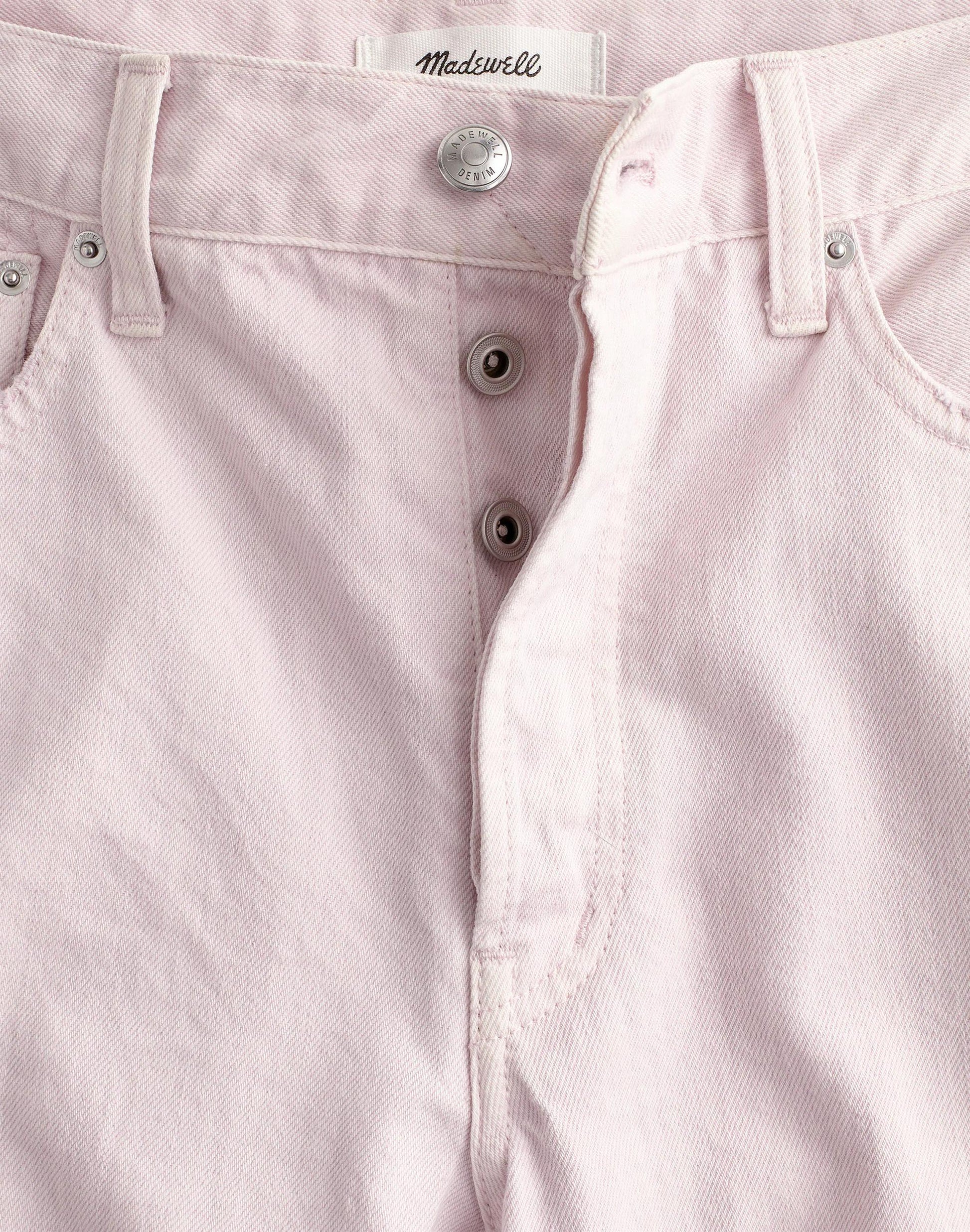 Low-Slung Baggy Crop Jean Marble Lilac | Madewell